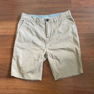 Quiksilver men’s khaki shorts 27